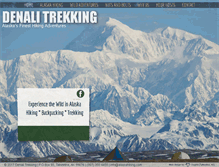 Tablet Screenshot of alaskahiking.com